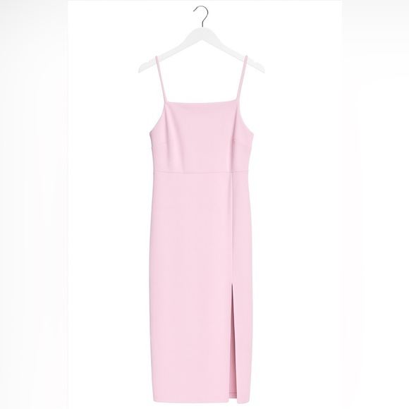 OWIN Dresses & Skirts - OWIN Women's NEW Adjustable Straps Sleeveless High Waist Split Midi Dress.
